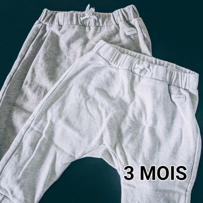 Lot de 2 pantalons sarouels bébé - photo numéro 1