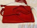 Sac a main pochette rouge