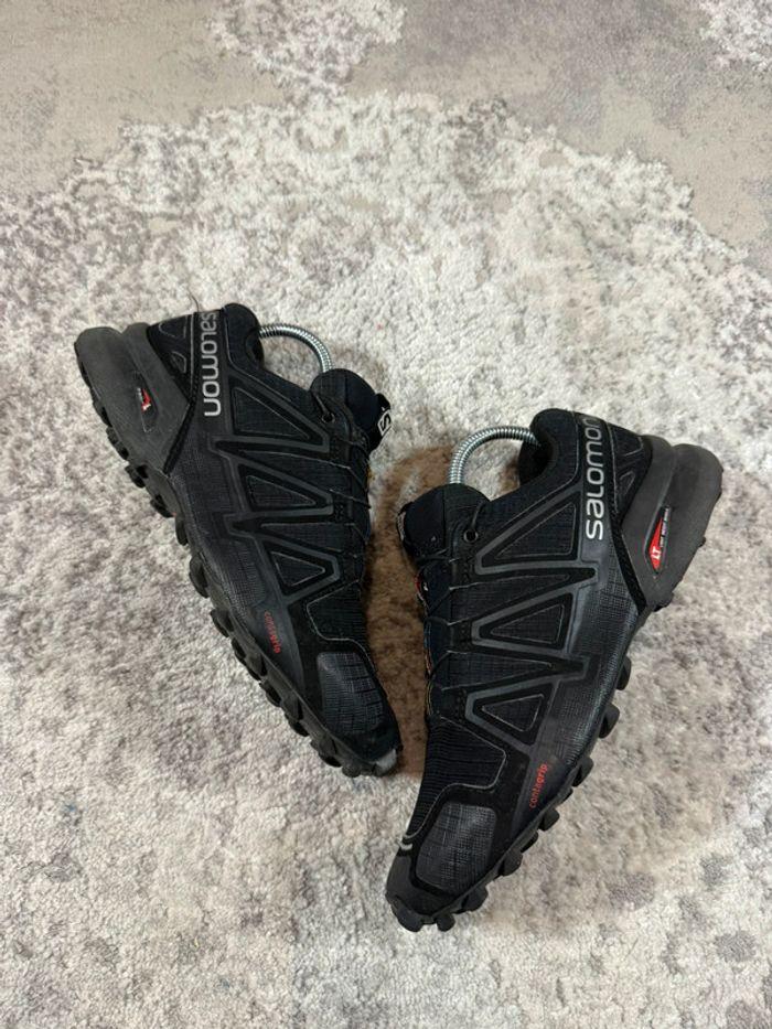 Salomon SpeedCross 4 Black - photo numéro 1