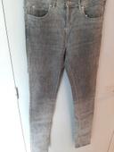 jeans droit Promod gris taille 36