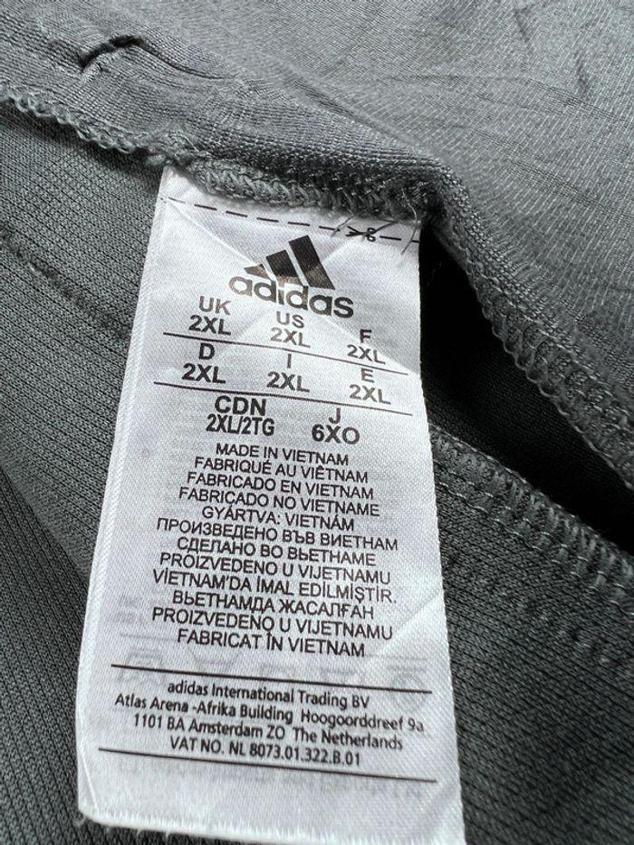 👕 Veste de Sport Adidas Vintage Gris Taille XXL 👕 - photo numéro 17