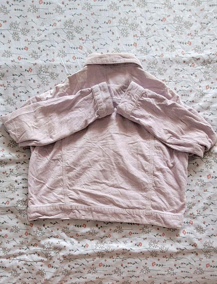 Veste blouson lila mauve pastel Asos Taille 40 - photo numéro 3