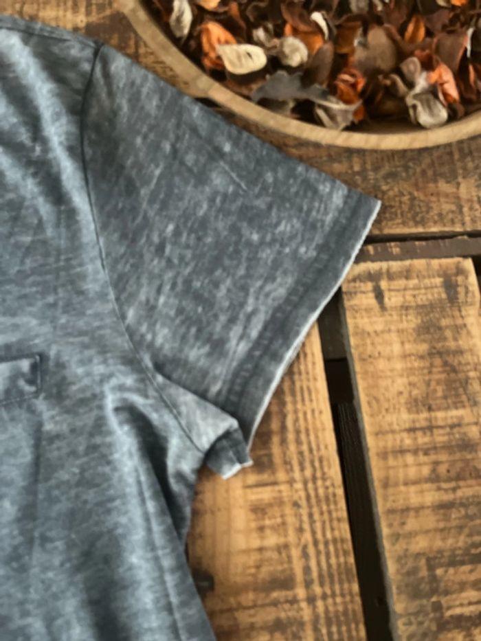 T shirt gris anthracite - photo numéro 6