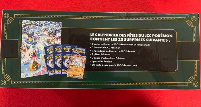 Calendrier de l’avent pokemon 2024 - photo numéro 2