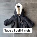 Manteau tape a l'oeil