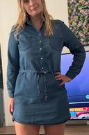 Robe tunique couleur bleue jean - Cache cache - T38