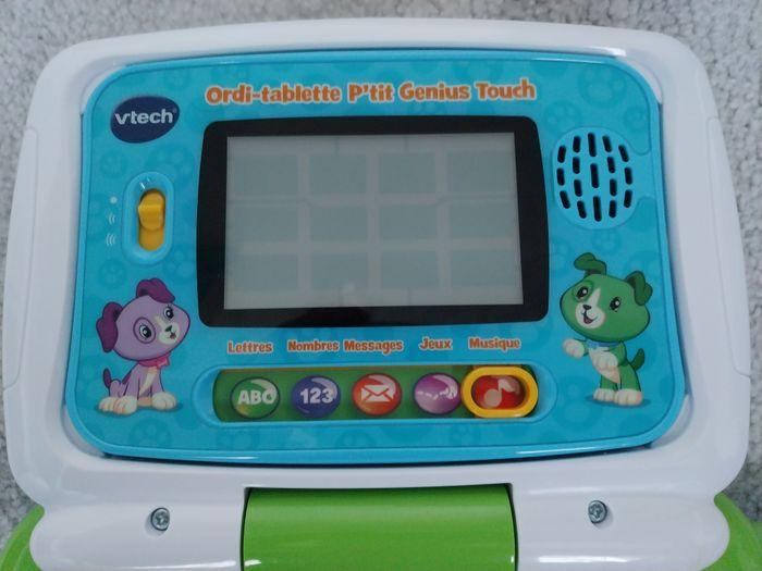 Ordinateur enfant VTECH Ordi-tablette P'tit Genius Touch vert - photo numéro 5