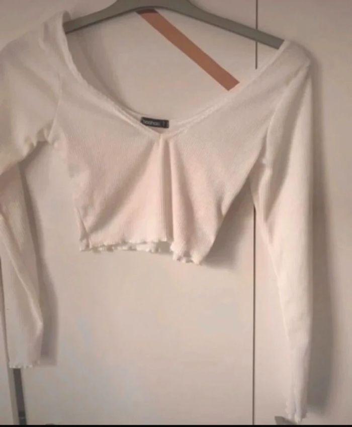 Top Boohoo taille 34 très bon état - photo numéro 3