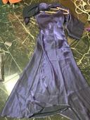 Longue robe violette 38