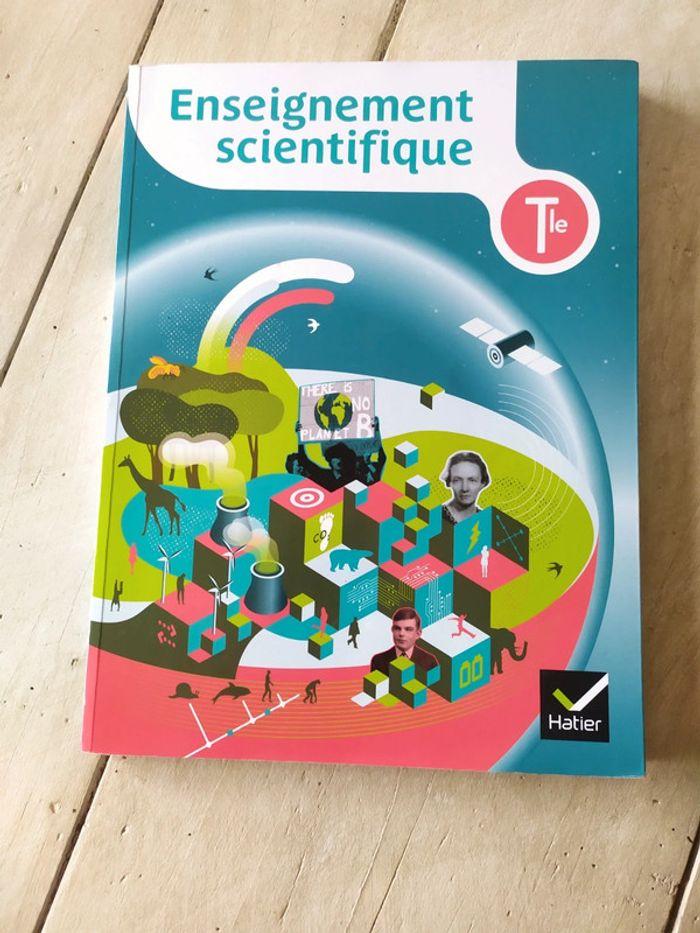 Manuel d'enseignement scientifique Terminale - photo numéro 1