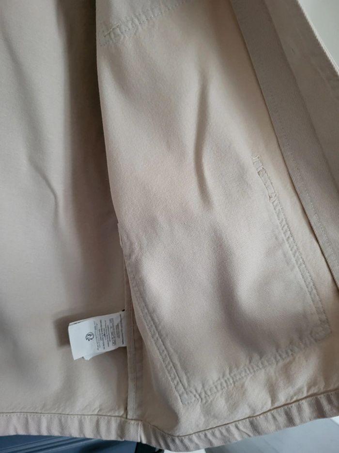 Veste droite beige Camaïeu Taille 42 - photo numéro 5