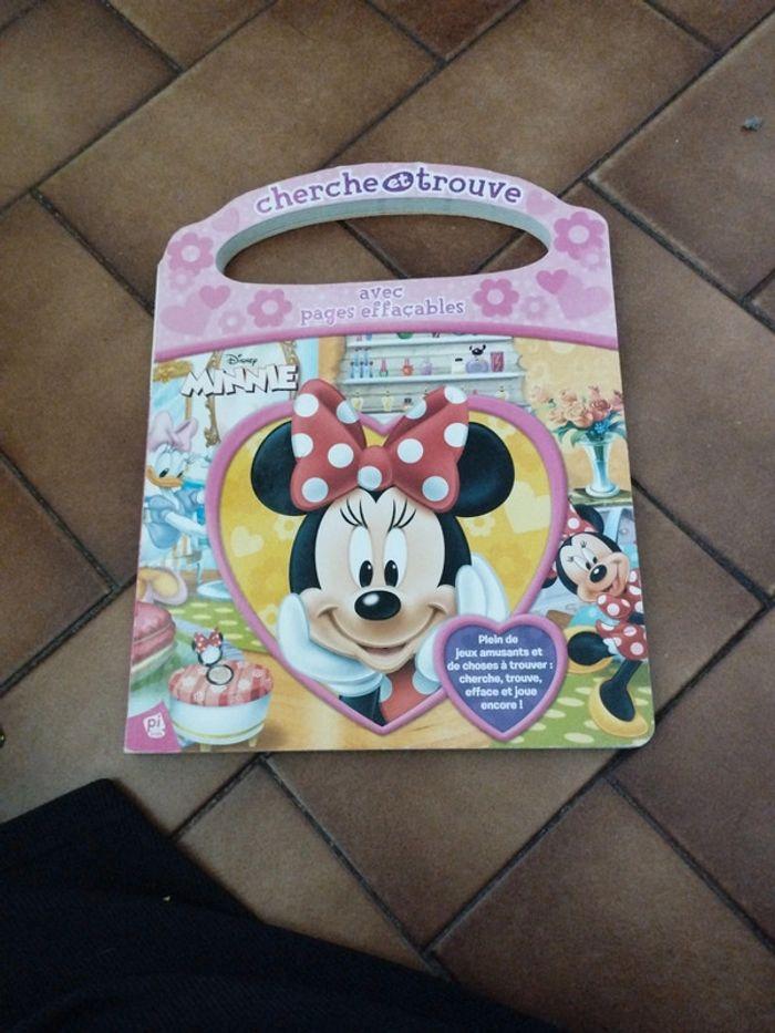 Livre jeux effaçable Minnie - photo numéro 1