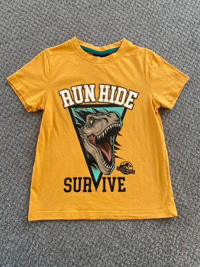 T-shirt manche courte dinosaures(5ans) - photo numéro 1