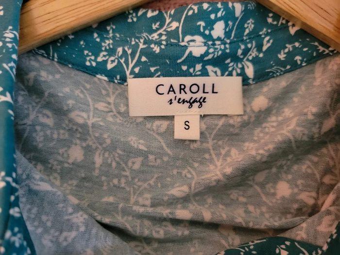 chemise caroll bleu taille S - photo numéro 3