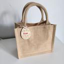 Sac jute personnalisé Pâques