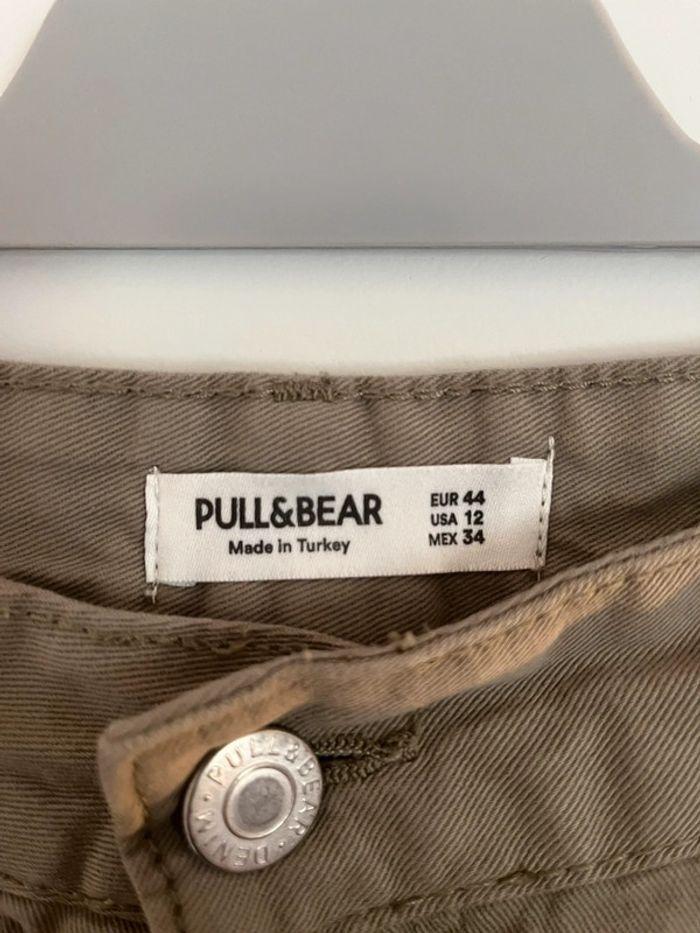 Pantalon cargo kaki Pull&Bear taille 44 - photo numéro 2