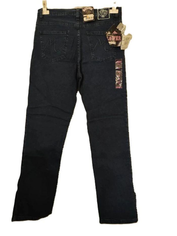 Pantalon Jean Mayflower marine Taille 42 - photo numéro 2