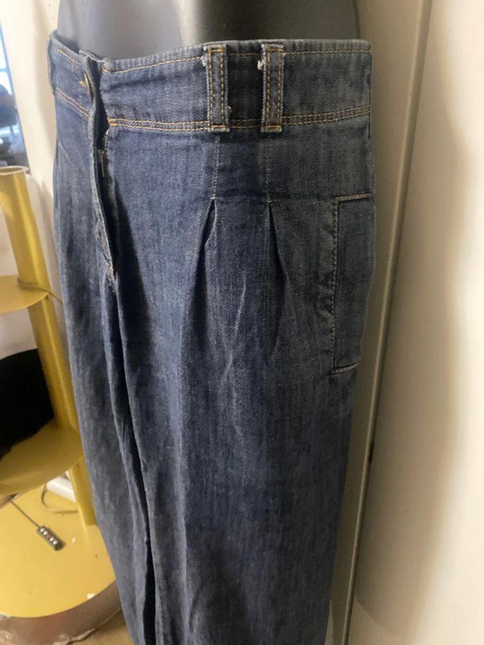 Pantalon jean à jambes larges. Taille 38 - photo numéro 8