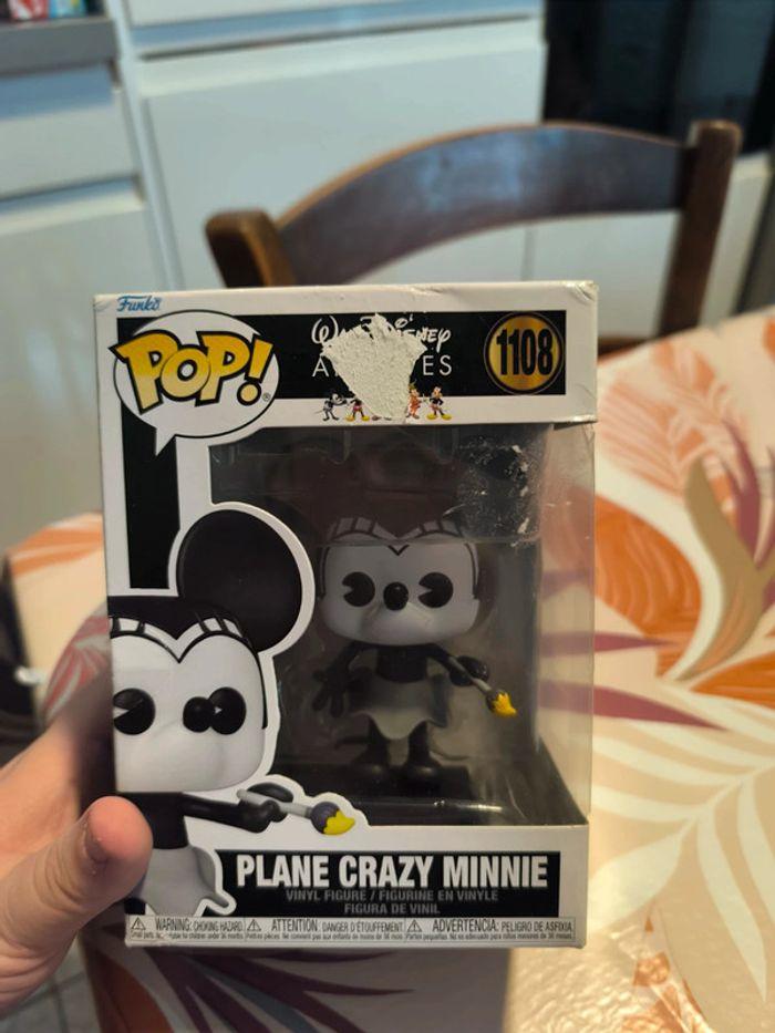 Funko pop plane crazy Minnie - photo numéro 1