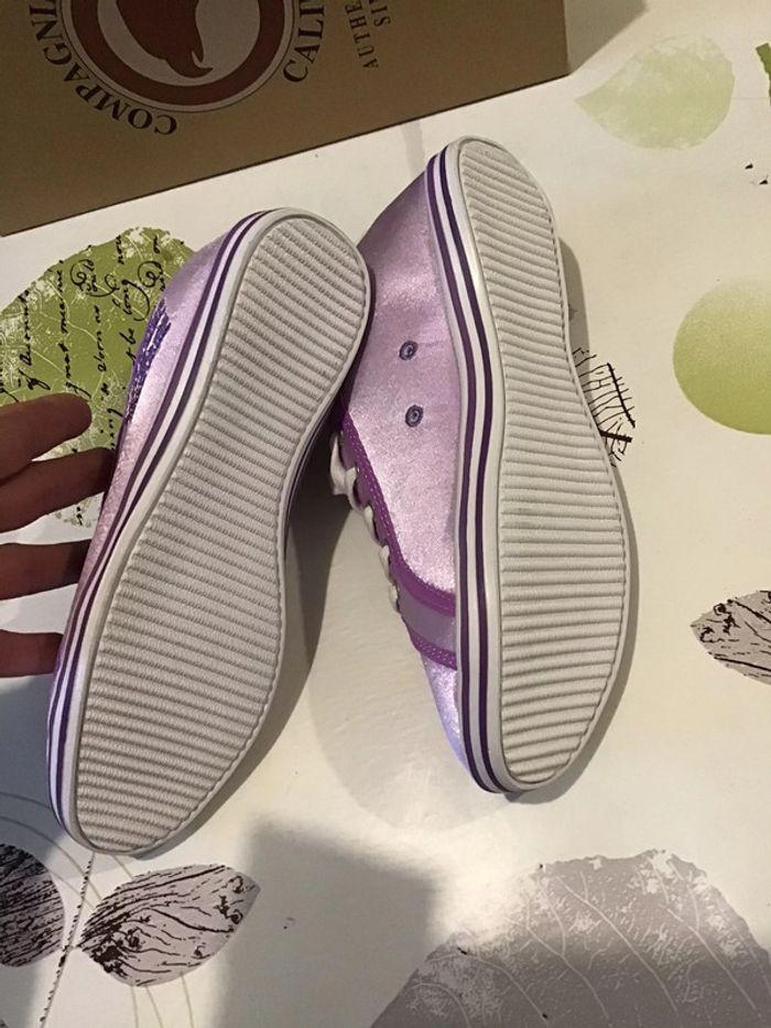 Superbe paire de basket lilas marque Compagnie de Californie taille 36 - photo numéro 7