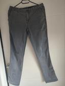 pantalon droit GAP gris taille 34