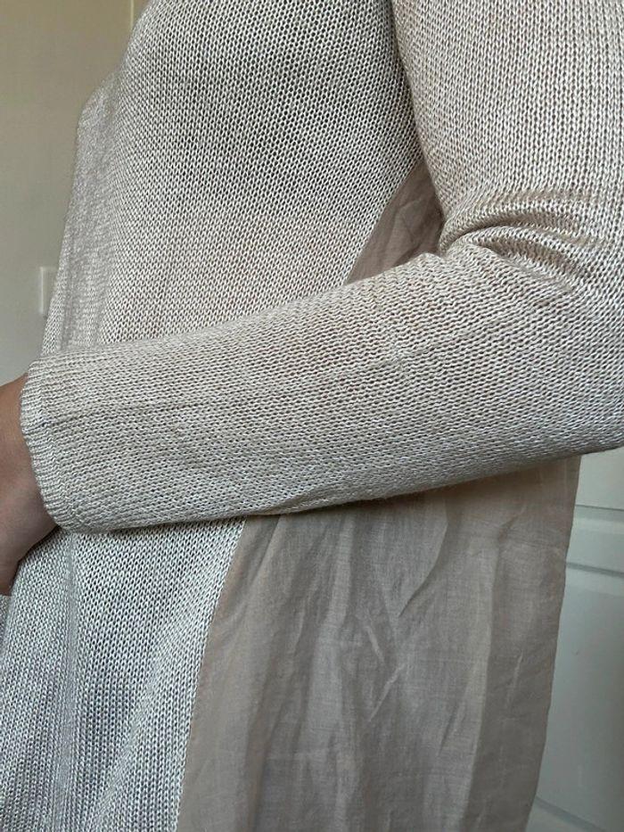 Pull fin beige Zara taille 38 💖 - photo numéro 7