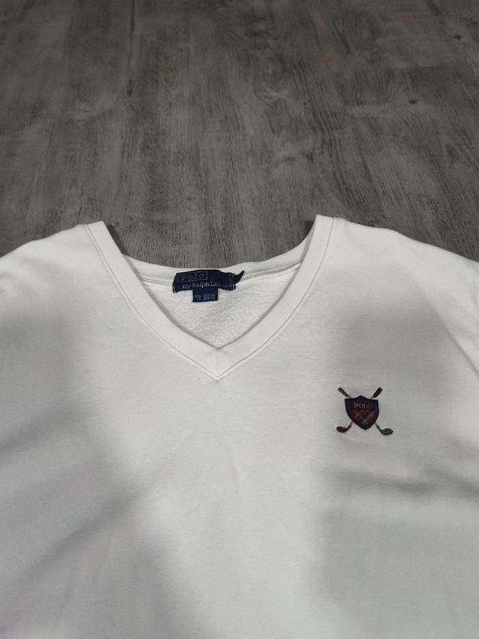 Pull Ralph Lauren Sans Manches Logo Club De Golf Brodé Taille XL Homme - photo numéro 4