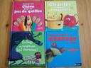 Lot de quatre livres enfants