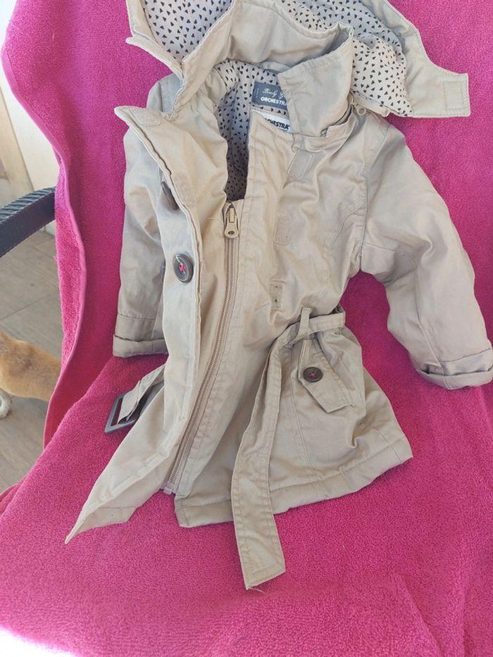 Parka trenchs fille bébé beige - photo numéro 8