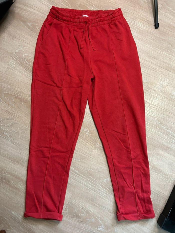 Pantalon jogging rouge femme - photo numéro 1