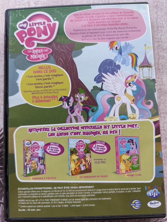 DVD My Little Pony : Les amies c'est magique - photo numéro 2