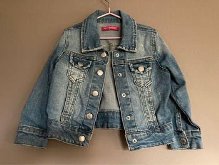 Veste en jean 2-3 ans 98 cm - photo numéro 1