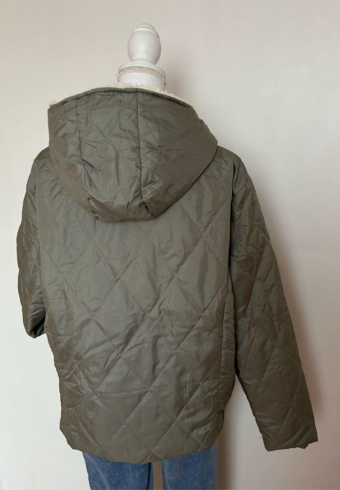 Blouson doudoune courte Damart XL vert d’eau - photo numéro 4