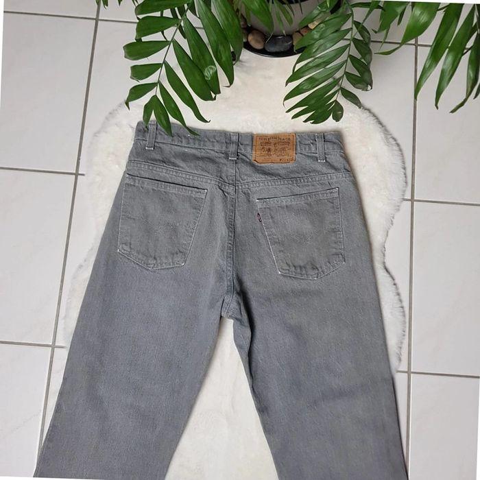 Jean Levi's Vintage W33 L30 Gris Made in USA - photo numéro 9