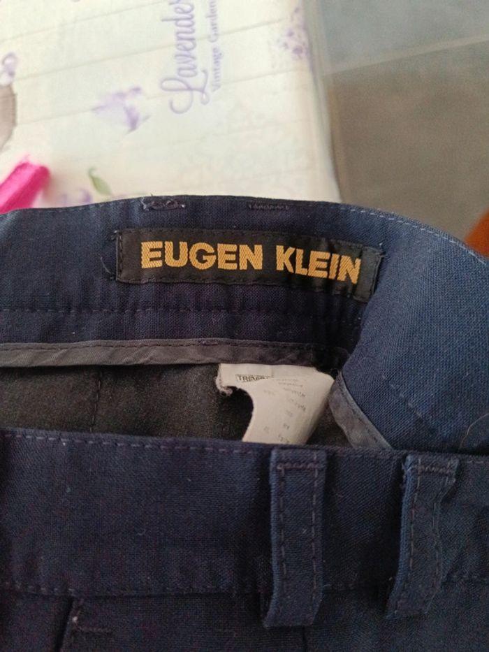 Pantalon marine taille 42 de Eugène Klein - photo numéro 5