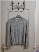 Pull gris femme H&M