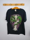 T-shirt Luck Of The Irish Dragon Y2k Noir Taille L Homme