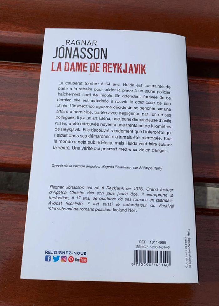 La dame de Reykjavik 📖 livre 📕 - photo numéro 2