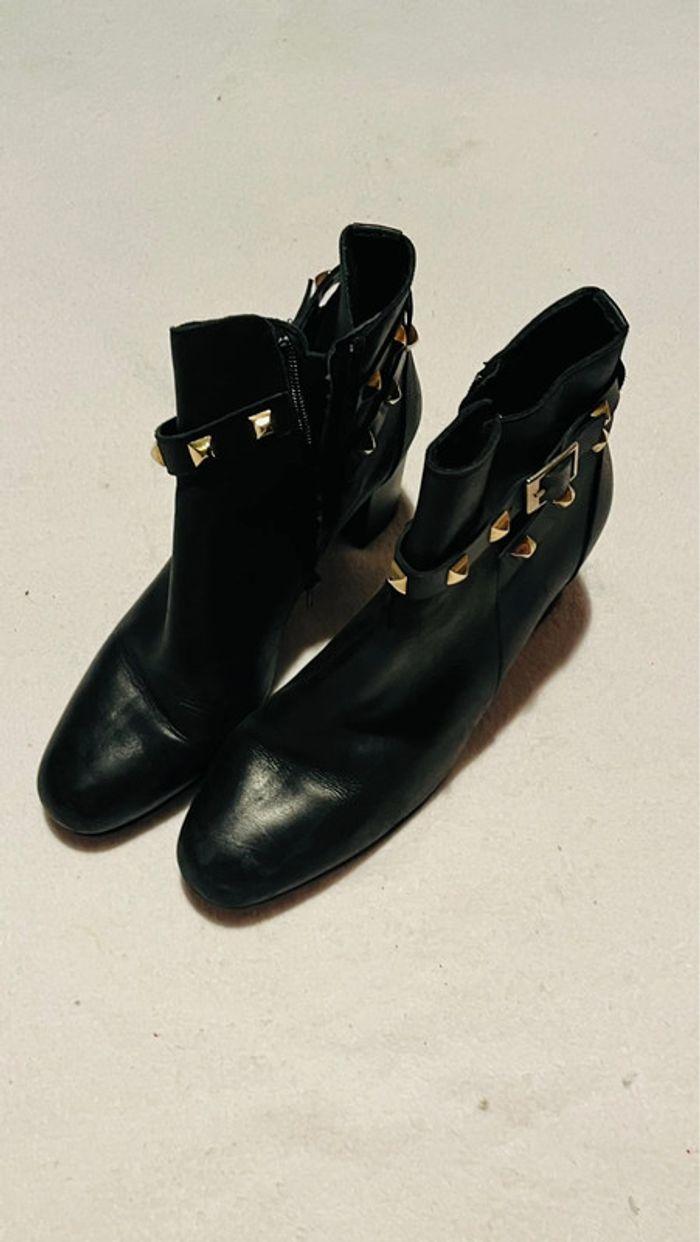 Bottines noires miMaO - photo numéro 1