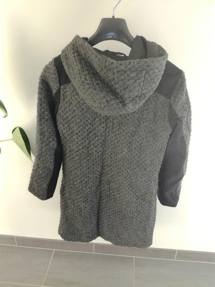 manteau gris - photo numéro 3