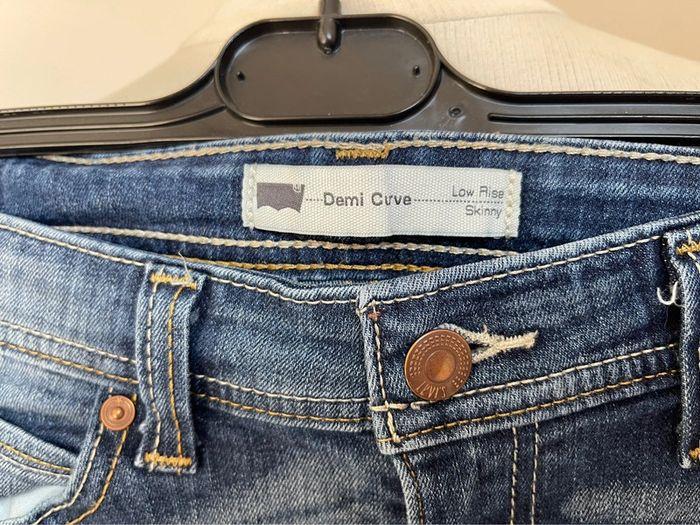 Jean Levis 28 L32 demi curve skinny low rise 🌸 38 - photo numéro 2