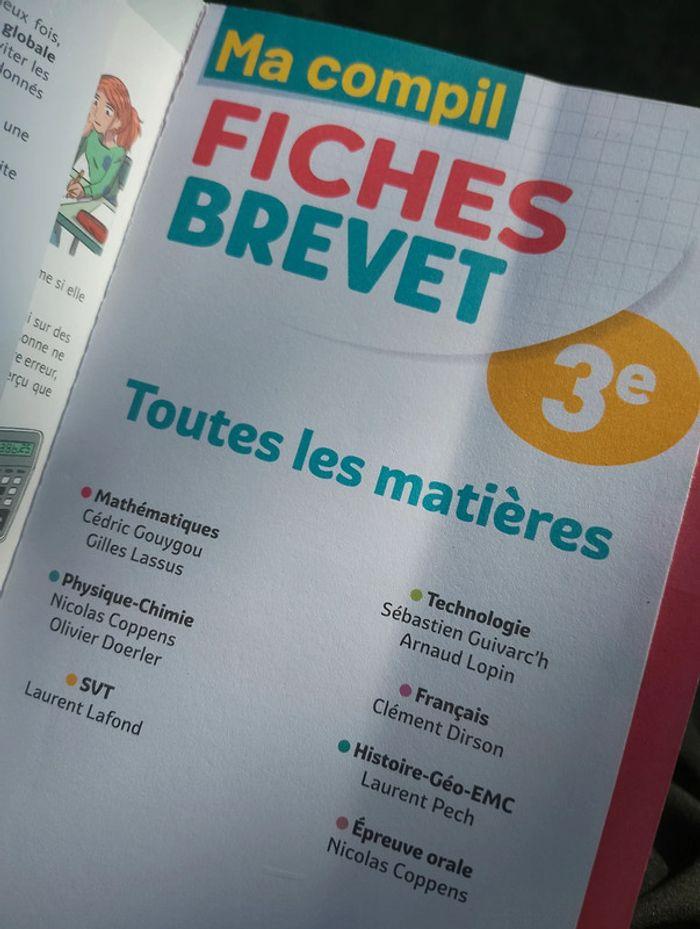 Fiches brevet 3e - photo numéro 4