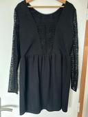 Robe noire Sezane 38 très bon état