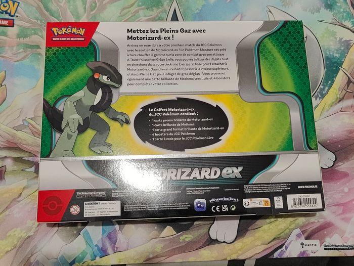 Coffret Pokémon Motorizard neuf fr - photo numéro 2