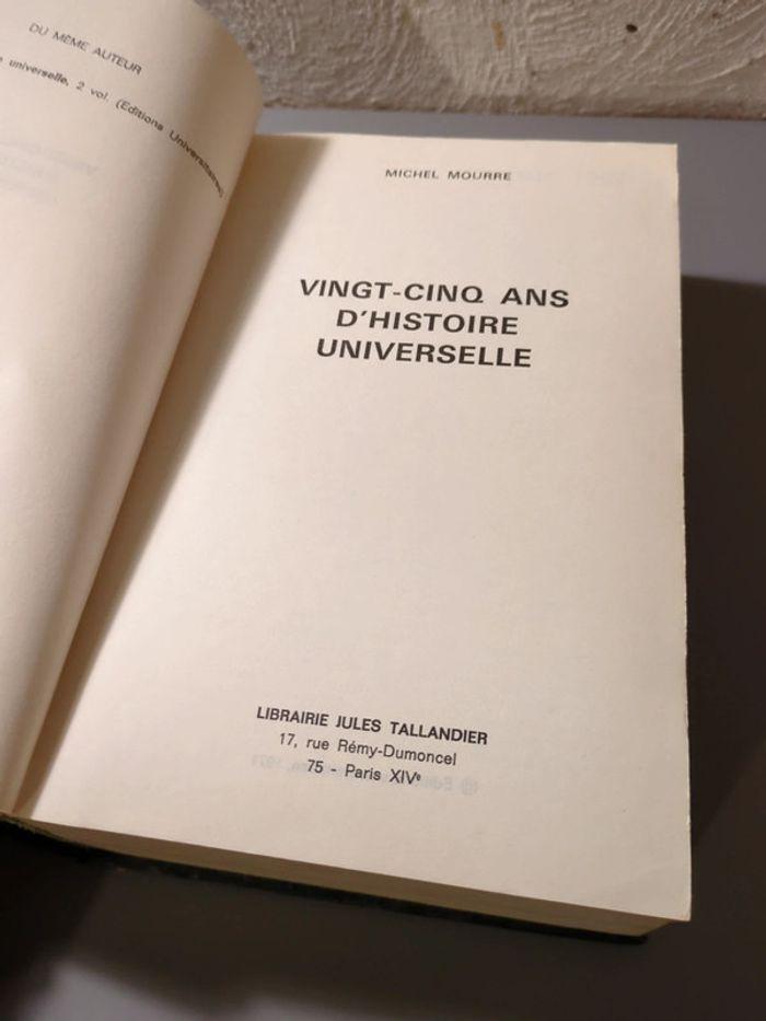 Vingt-cinq Ans D'histoire Universelle Mourre - photo numéro 4