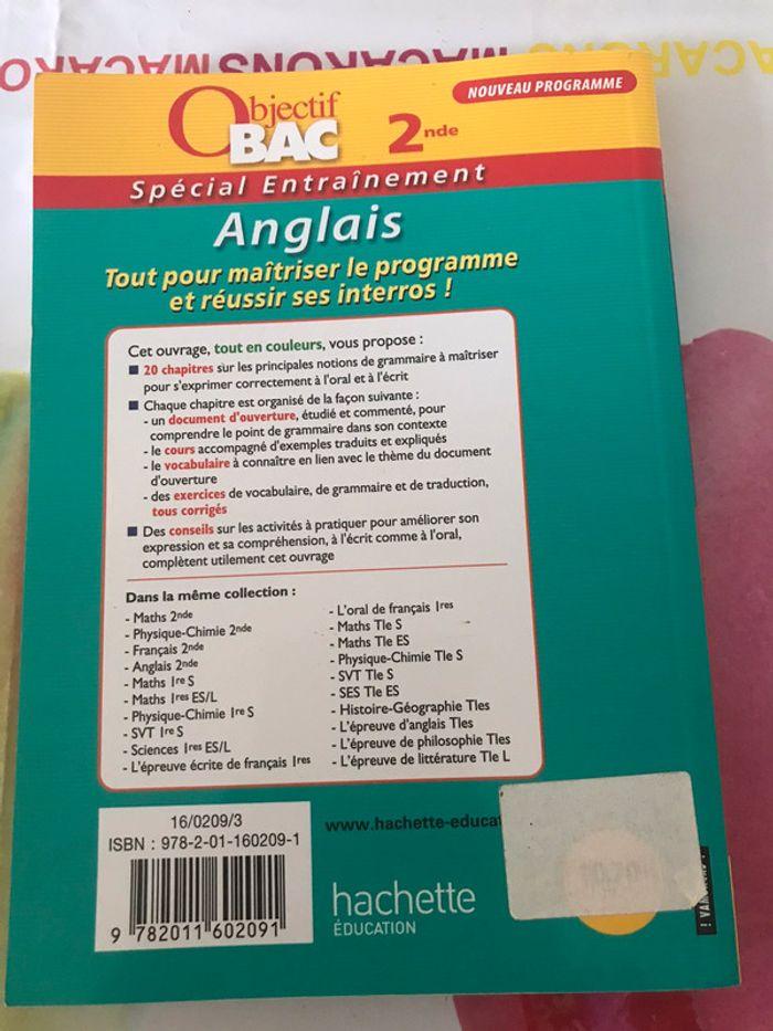 Objectif bac anglais 2nde - photo numéro 2