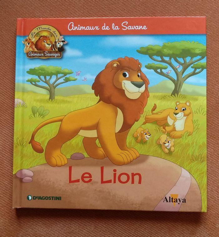 Livre enfant - Le lion