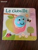 Livre bébés câlins la chenille