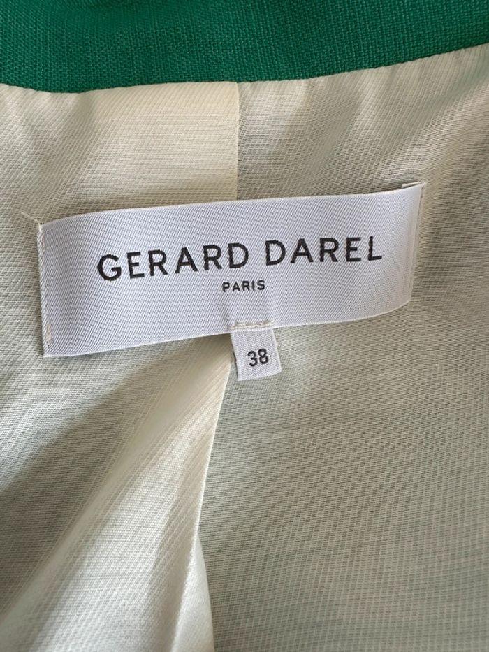 Veste Gerard Darel T:38 verte - photo numéro 8