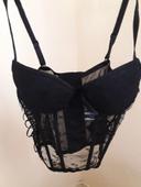 Bustier noir La Redoute